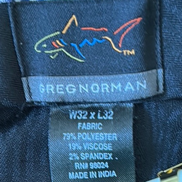 Greg Norman Collection Men's Black Dress Pants - Picture 4 of 4